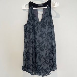 ASTR Navy Floral Dress